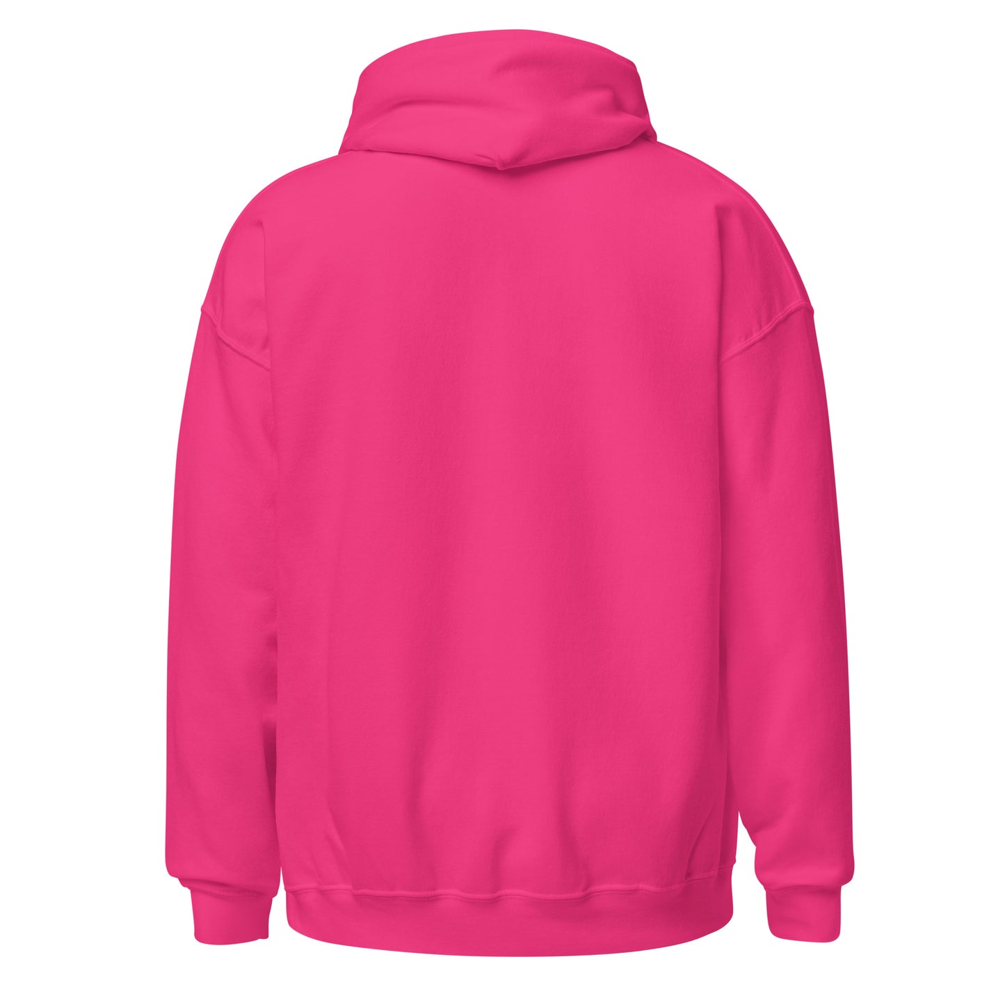Pink hoodie on a white background