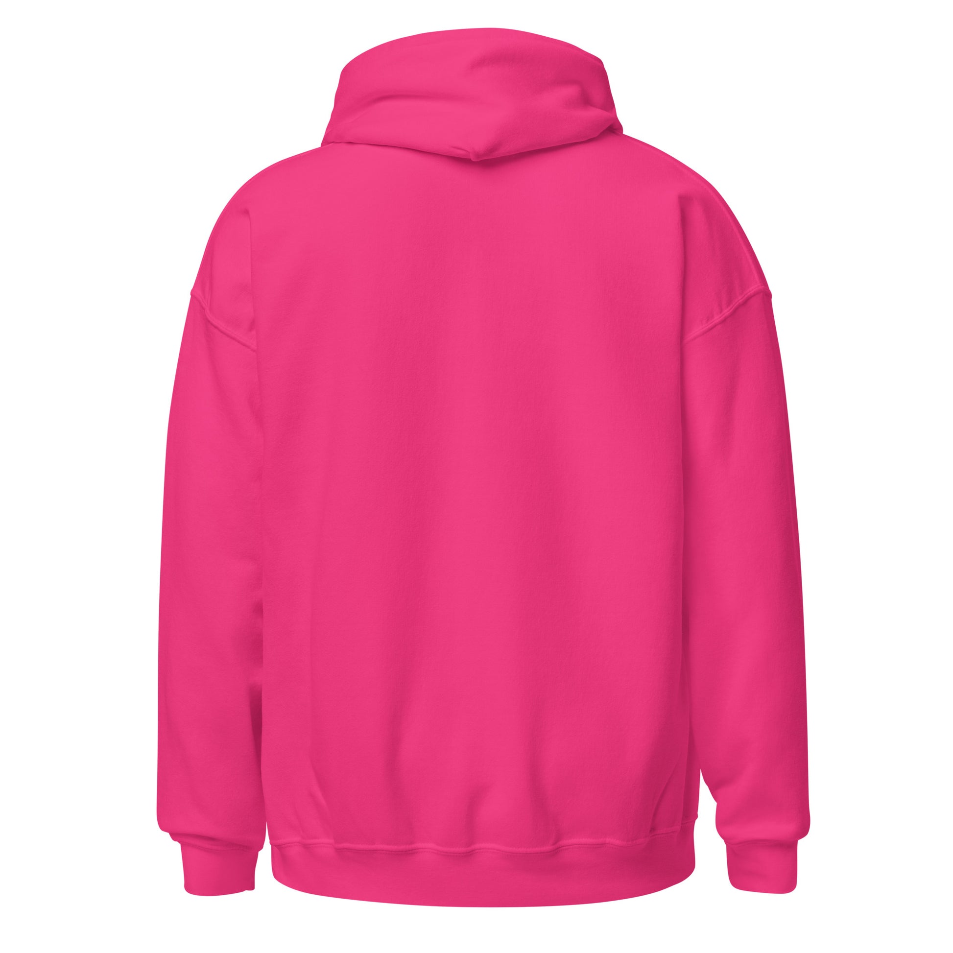 Pink hoodie on a white background