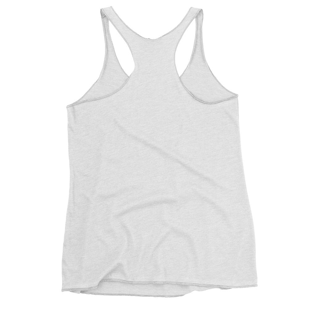 White tank top on a white background
