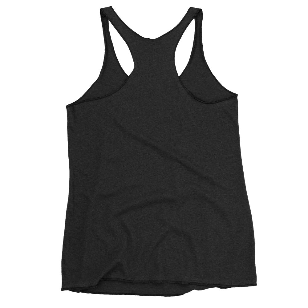 Black tank top on a white background